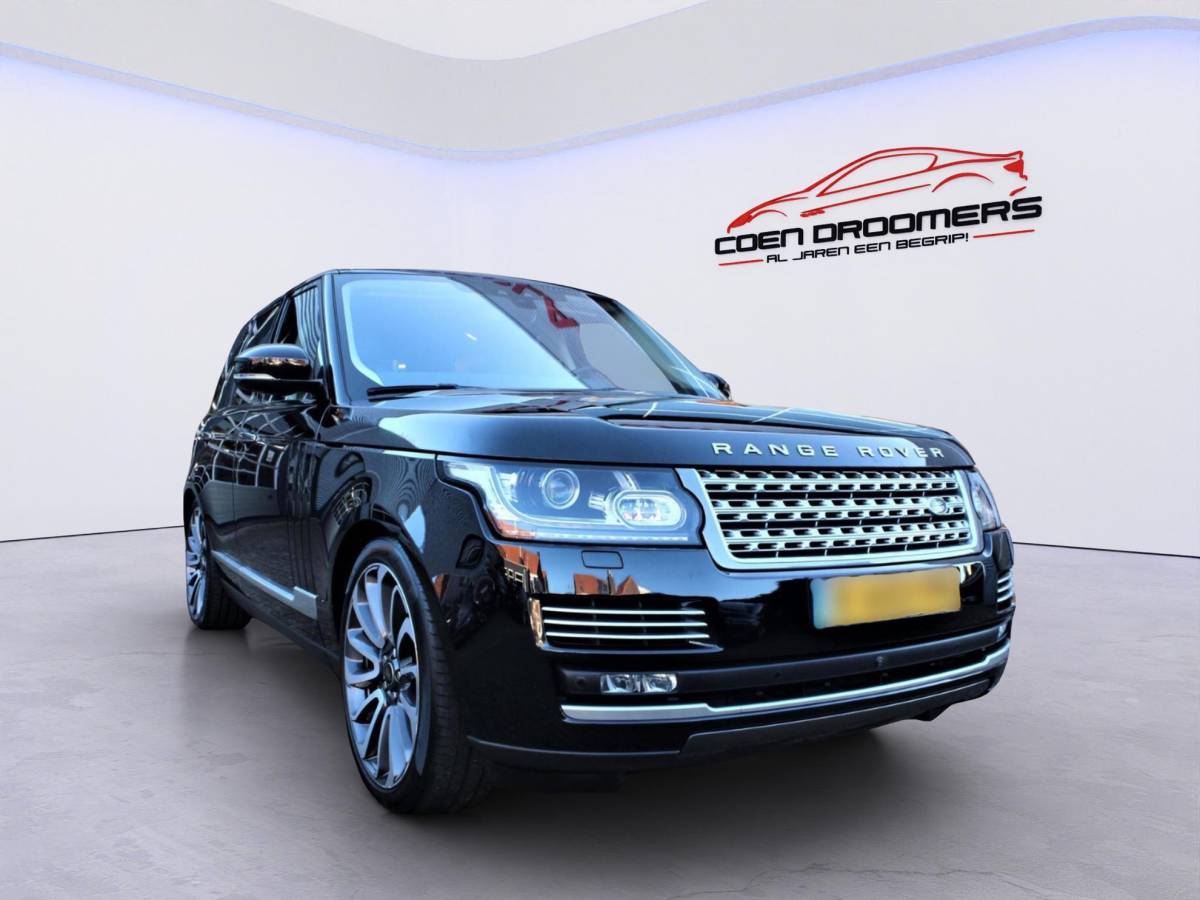 Land Rover Range Rover Land Rover Range Rover Autobiography Dynamic 5.0 V8 552PK/Apple Carplay/Panorama dak/Leder/Prof. Sound System/Adaptieve Cruise/Koelkast V+A/Tv schermen/Eletr. trekhaak/22″Velgen(MET GARANTIE*)