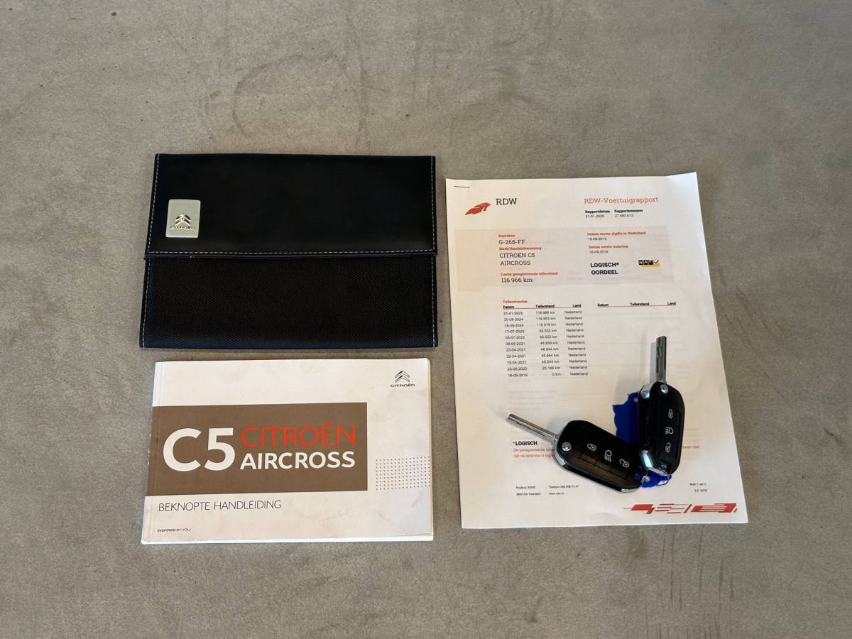 Citroën C5 Aircross Citroen C5 Aircross 1.2 PureTech BUSINESS-uitv|CLIMA AIRCO|CRUISECONTROL|NAVIGATIE|ISOFIX|LM-VELG|2eEIGENAAR|NAP|nwe APK+O.H.BEURT