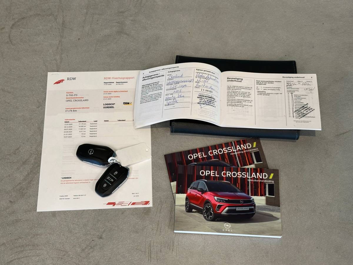Opel Crossland Opel Crossland 1.2 Turbo LEVEL 3-uitv|CLIMA AIRCO|NAVIGATIE|CRUISECONTROL|LM-VELG|APPLECARPLAY|LANE ASSIST|1eEIGENAAR|17.176 kmNAP
