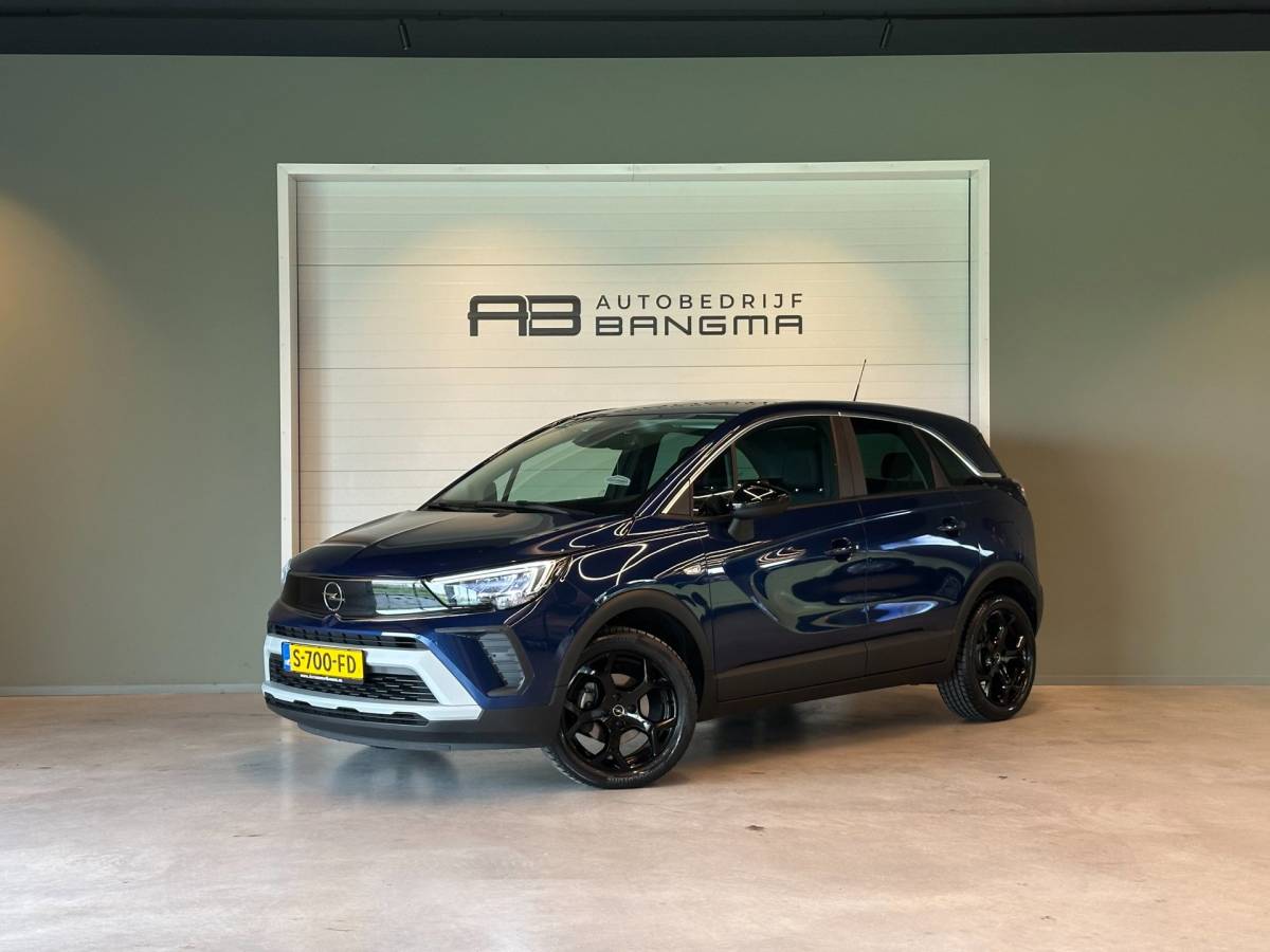 Opel Crossland Opel Crossland 1.2 Turbo LEVEL 3-uitv|CLIMA AIRCO|NAVIGATIE|CRUISECONTROL|LM-VELG|APPLECARPLAY|LANE ASSIST|1eEIGENAAR|17.176 kmNAP