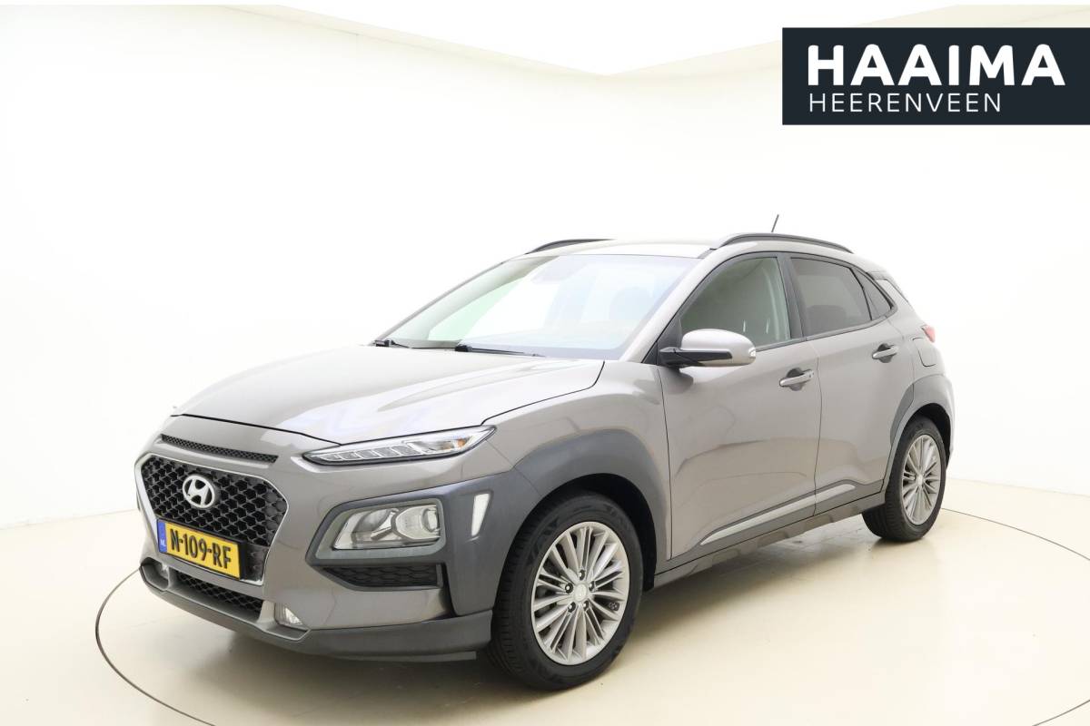 Hyundai Kona Hyundai Kona 1.0T 120pk Fashion | Navigatie | Trekhaak | Climate control | Achteruitrijcamera | Cruise control | Keyless | Lichtmetalen velgen | Parkeersensoren