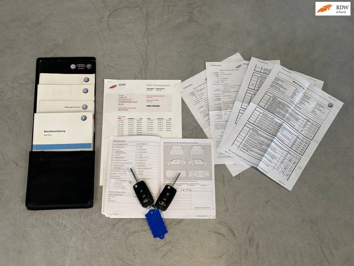 Volkswagen Golf Plus Volkswagen Golf Plus 1.2 TSI AUTOMAAT HIGHLINE-uitv|CLIMA AIRCO|ISOFIX|TREKHAAK|STOELVERWARMING|PARKEERSENSOREN|nwe APK+OH-BEURT