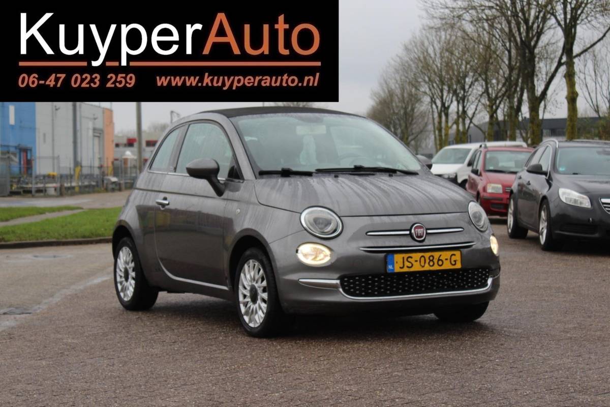 Fiat 500C Fiat 500 C 0.9 TwinAir Turbo Lounge nap cabrio multimedia