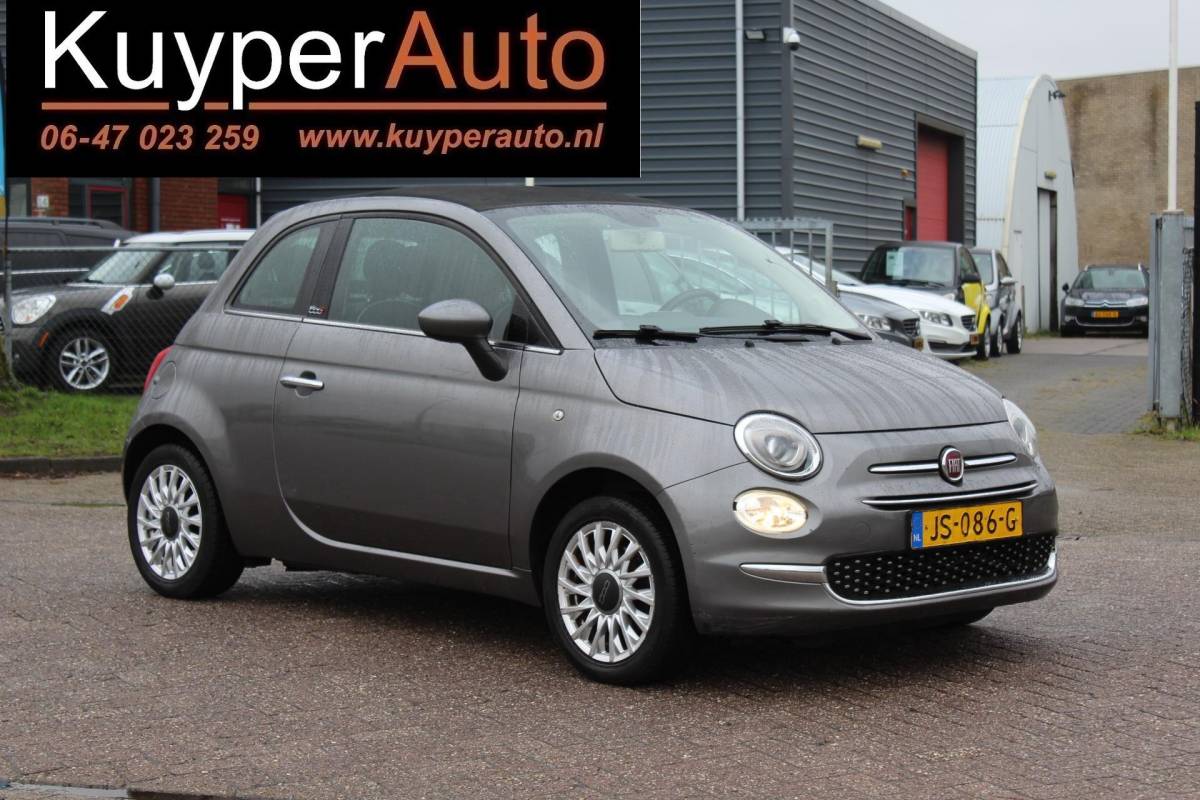 Fiat 500C Fiat 500 C 0.9 TwinAir Turbo Lounge nap cabrio multimedia