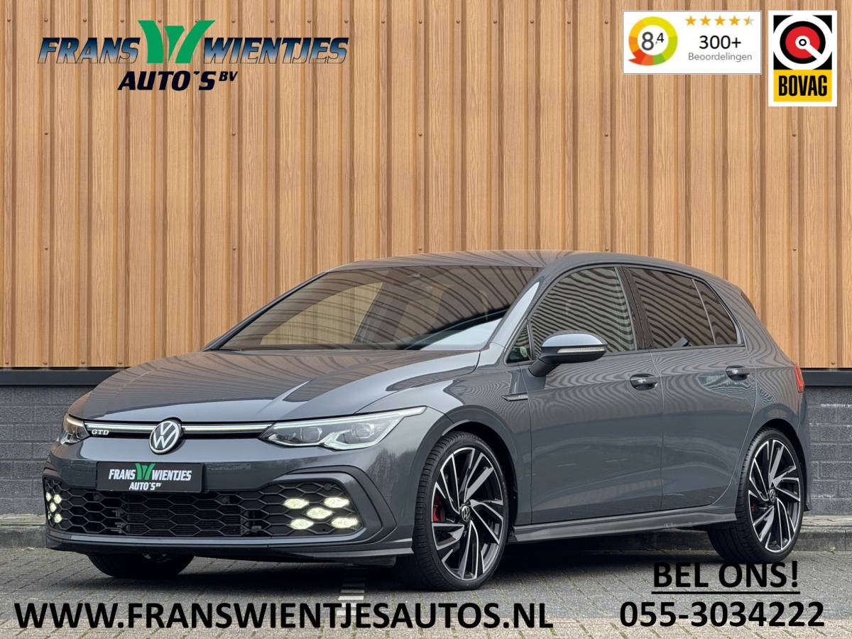 Volkswagen Golf Volkswagen Golf 2.0 TDI GTD | 200 PK! | Apple Carplay | Android Auto | Sfeerverlichting | Navigatie | Adaptieve Cruise Control | Lane Assist | IQ Light | LED | DAB | Dodehoek Sensor |