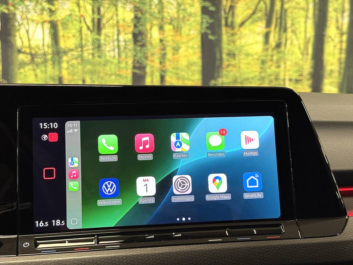 Volkswagen Golf Volkswagen Golf 2.0 TDI GTD | 200 PK! | Apple Carplay | Android Auto | Sfeerverlichting | Navigatie | Adaptieve Cruise Control | Lane Assist | IQ Light | LED | DAB | Dodehoek Sensor |