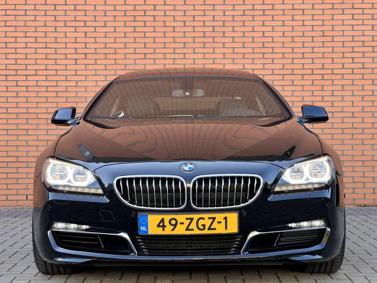 BMW 6 Serie BMW 6-serie Gran Coupé 640i High Executive | Dealer Onderhouden | Panoramadak | Head-Up Display | Elektrische Stoel + Geheugenfunctie | Lederen Bekleding | Stoelverwarming