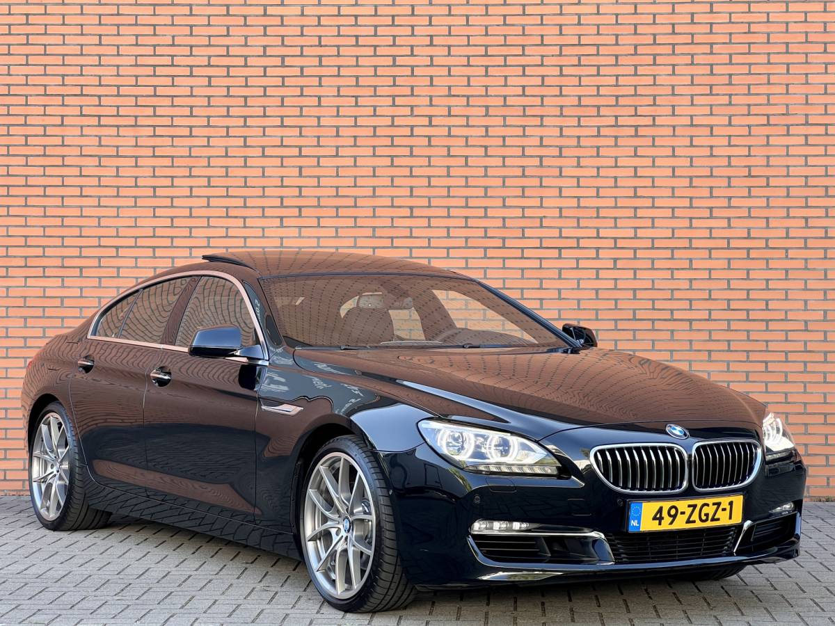 BMW 6 Serie BMW 6-serie Gran Coupé 640i High Executive | Dealer Onderhouden | Panoramadak | Head-Up Display | Elektrische Stoel + Geheugenfunctie | Lederen Bekleding | Stoelverwarming