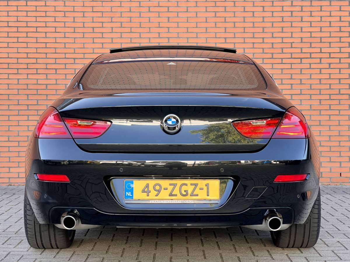 BMW 6 Serie BMW 6-serie Gran Coupé 640i High Executive | Dealer Onderhouden | Panoramadak | Head-Up Display | Elektrische Stoel + Geheugenfunctie | Lederen Bekleding | Stoelverwarming