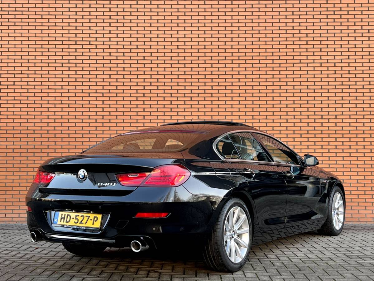 BMW 6 Serie BMW 6-serie Gran Coupé 640i High Executive | 320 PK! | Panoramadak | Leder | Harman/Kardon | Lane Assist |  Camera | Head-Up Display | Softclose | Led |