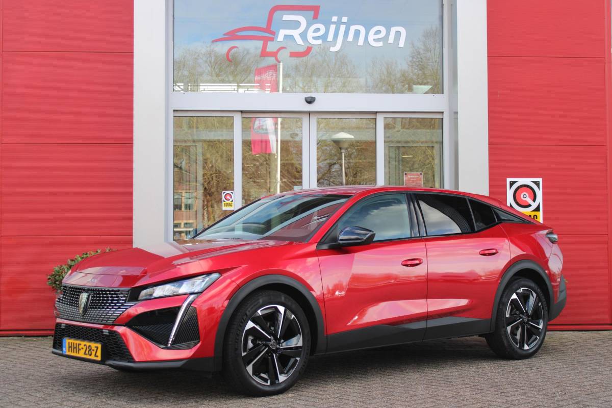 Peugeot 408 Peugeot 408 1.2 Hybrid 145PK ALLURE | ACHTERUITRIJ CAMERA | KEYLESS ENTRY/START | DRAADLOOS APPLE CARPLAY/ANDROID AUTO | DRAADLOOS TELEFOONLADEN | DAB+ RADIO | NAVIGATIE | ADAPTIVE CRUISE CONTROL | 19″ LICHTMETALEN VELGEN | PARKEERSENSOREN ACHTER |
