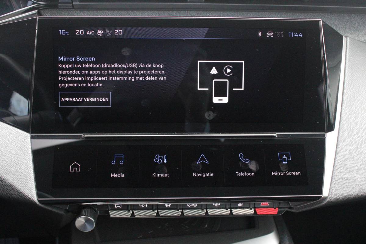 Peugeot 408 Peugeot 408 1.2 Hybrid 145PK ALLURE | ACHTERUITRIJ CAMERA | KEYLESS ENTRY/START | DRAADLOOS APPLE CARPLAY/ANDROID AUTO | DRAADLOOS TELEFOONLADEN | DAB+ RADIO | NAVIGATIE | ADAPTIVE CRUISE CONTROL | 19″ LICHTMETALEN VELGEN | PARKEERSENSOREN ACHTER |