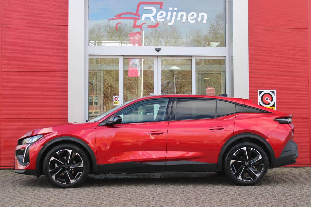 Peugeot 408 Peugeot 408 1.2 Hybrid 145PK ALLURE | ACHTERUITRIJ CAMERA | KEYLESS ENTRY/START | DRAADLOOS APPLE CARPLAY/ANDROID AUTO | DRAADLOOS TELEFOONLADEN | DAB+ RADIO | NAVIGATIE | ADAPTIVE CRUISE CONTROL | 19″ LICHTMETALEN VELGEN | PARKEERSENSOREN ACHTER |
