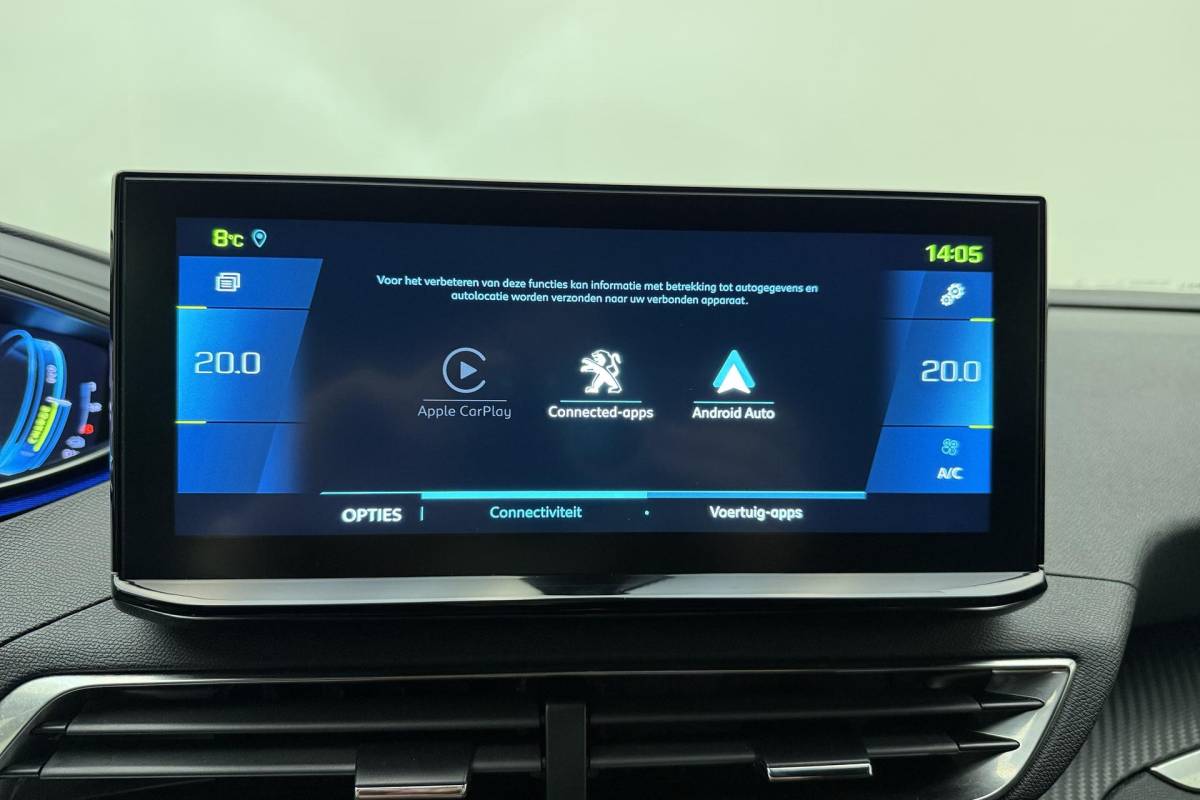 Peugeot 3008 Peugeot 3008 1.6 HYbrid 180 Allure Pack Business | 19 inch | Automaat | Navigatie | Camera | Climate control | Parkeersensoren