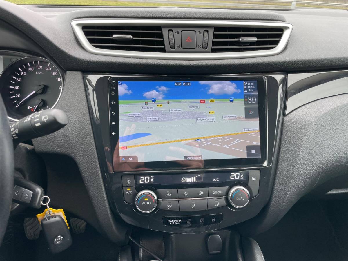 Nissan QASHQAI Nissan Qashqai 1.2 Acenta, Trekhaak, Navi, Cruise/Climate control, Elektr ramen, Bluetooth, Pdc, 2e eig afk, Geen import, Nap!