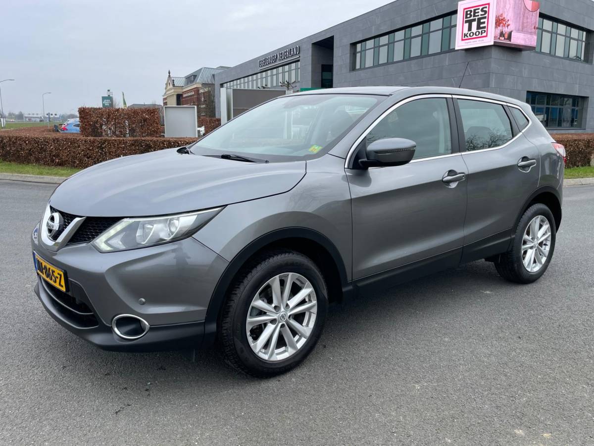 Nissan QASHQAI Nissan Qashqai 1.2 Acenta, Trekhaak, Navi, Cruise/Climate control, Elektr ramen, Bluetooth, Pdc, 2e eig afk, Geen import, Nap!