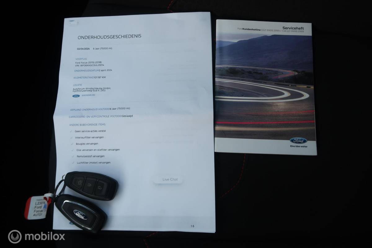 Ford Focus Ford Focus Wagon 1.5 183PK ST Line AUTOMAAT,CARPLAY,LEDVER.