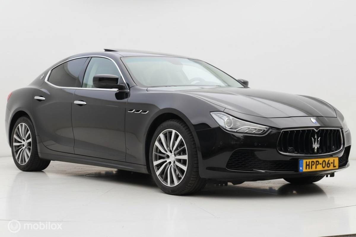 Maserati Ghibli Maserati Ghibli 3.0 S 411 pk Q4 aut | schuifdak | memory