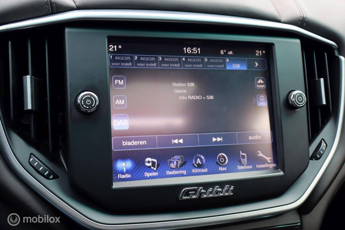 Maserati Ghibli Maserati Ghibli 3.0 S 411 pk Q4 aut | schuifdak | memory