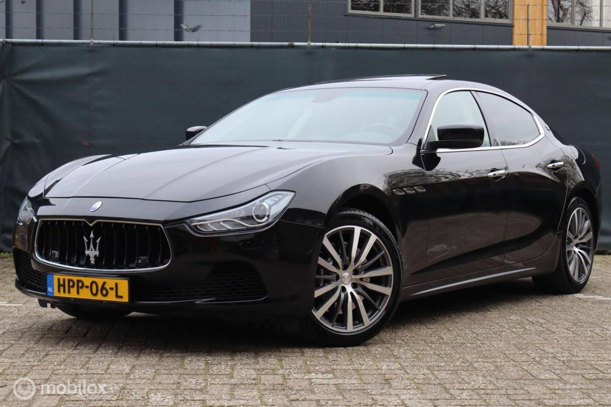 Maserati Ghibli Maserati Ghibli 3.0 S 411 pk Q4 aut | schuifdak | memory