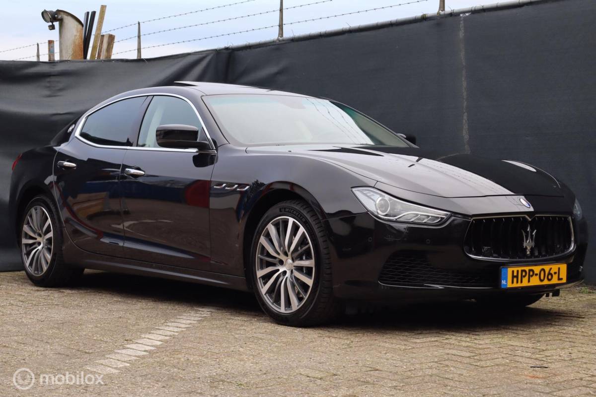 Maserati Ghibli Maserati Ghibli 3.0 S 411 pk Q4 aut | schuifdak | memory