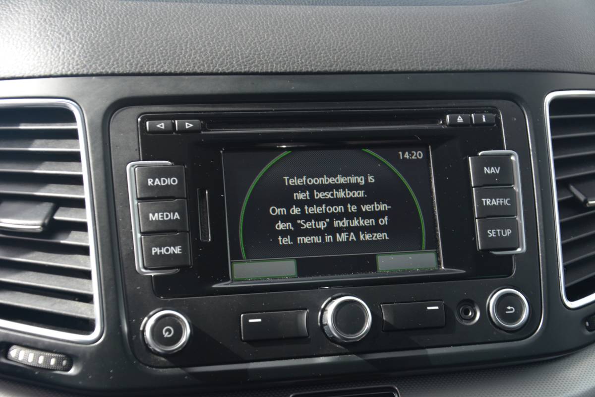Volkswagen  Volkswagen Sharan 2.0 TDI Highline BlueMotion | Navigatie | Radio | Cruise | Elek Ramen | NL auto!! | VAN Grijs kenteken UNIEK!!!!