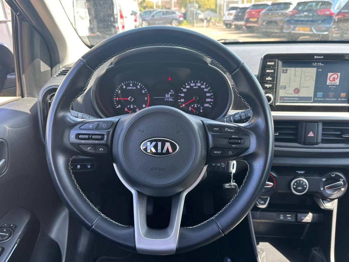 Kia Picanto Kia Picanto 1.0 MPi DynamicLine 67 PK | 47.000 km | Navigatie | LM Velgen. | Airco | Elektr. Ramen | Dealer Onderhouden