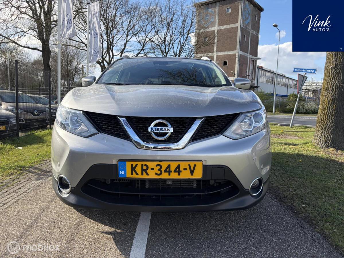 Nissan QASHQAI Nissan Qashqai 1.2 Tekna 17″ | Automaat | NL&NAP | Panoramadak | 360 graden camera |