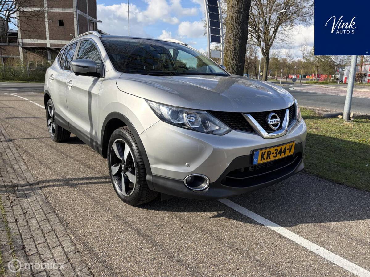 Nissan QASHQAI Nissan Qashqai 1.2 Tekna 17″ | Automaat | NL&NAP | Panoramadak | 360 graden camera |