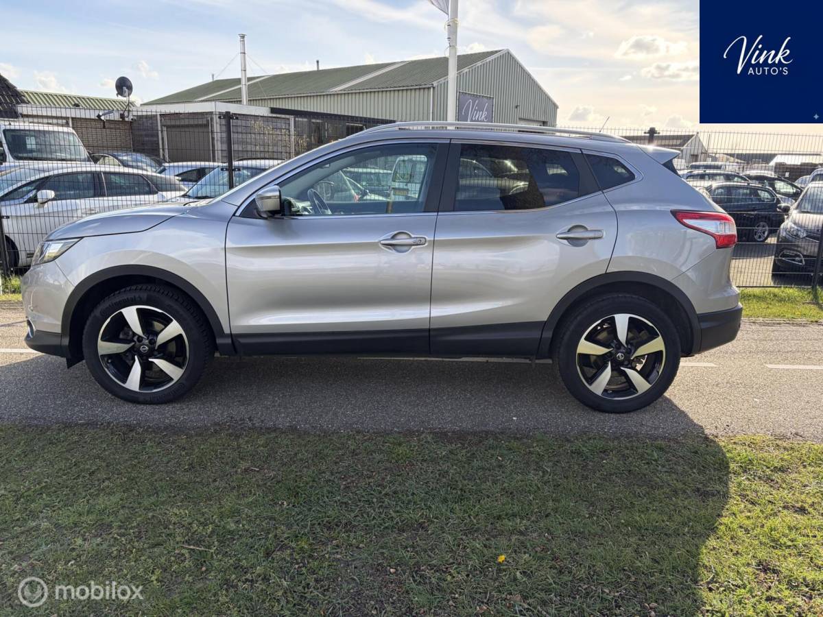 Nissan QASHQAI Nissan Qashqai 1.2 Tekna 17″ | Automaat | NL&NAP | Panoramadak | 360 graden camera |