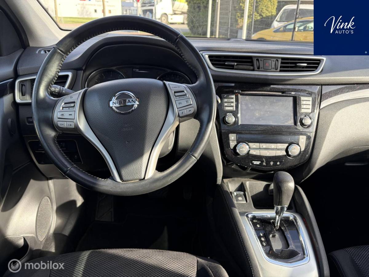 Nissan QASHQAI Nissan Qashqai 1.2 Tekna 17″ | Automaat | NL&NAP | Panoramadak | 360 graden camera |