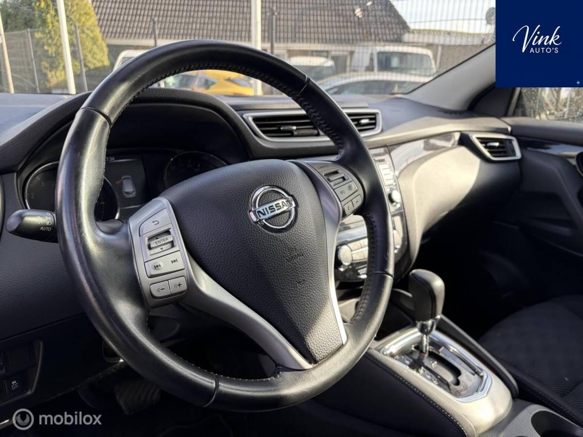 Nissan QASHQAI Nissan Qashqai 1.2 Tekna 17″ | Automaat | NL&NAP | Panoramadak | 360 graden camera |