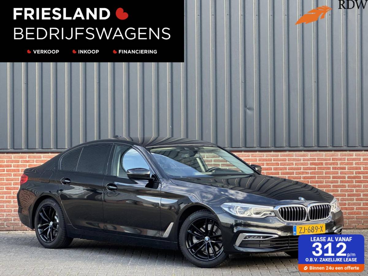 BMW 5 Serie BMW 5-serie 520i High Executive Edition Virtualcockpit/Leer/LED/Camera/Stoelverwarming/Trekhaak