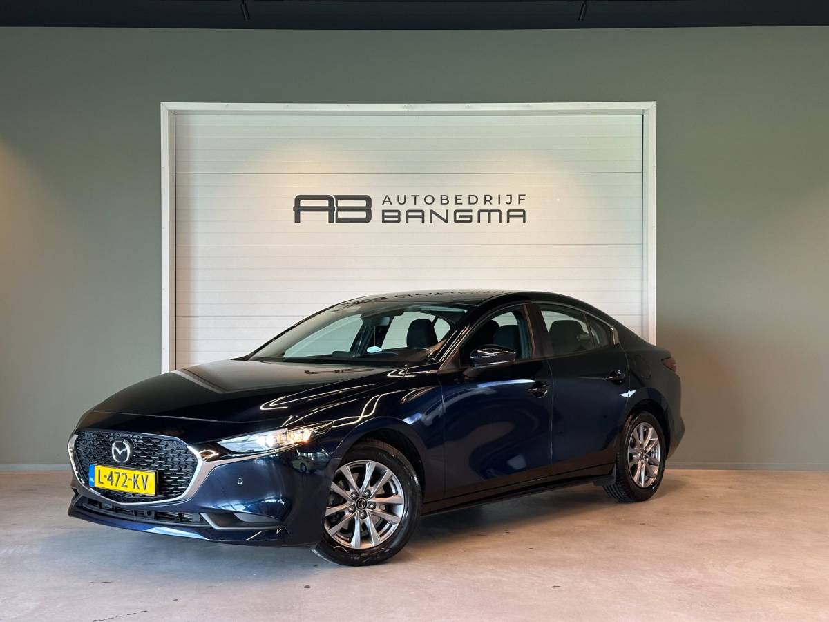 Mazda 3 Mazda 3 2.0 e-SkyActiv-G M Hybrid 122 COMFORT-uitv|NAVIGATIE|CLIMA AIRCO|ADAPTIVE CRUISE CONTROL|LM-VELG|HEAD UP DISPLAY|XENON