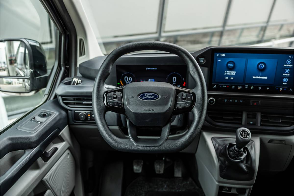 Ford Transit Custom Ford Transit Custom 320 2.0 TDCI L2H1 DC | Dubbel Cabine | L+R Schuifdeur | 5-Zitter | Camera | CarPlay | Lane Assist | PDC V+A | Raptor Edition | Verlengde fabrieksgarantie tot 12-2029