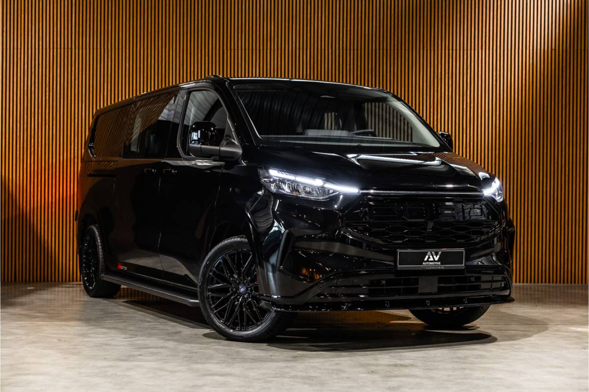 Ford Transit Custom Ford Transit Custom 320 2.0 TDCI L2H1 DC | Dubbel Cabine | L+R Schuifdeur | 5-Zitter | Camera | CarPlay | Lane Assist | PDC V+A | Raptor Edition | Verlengde fabrieksgarantie tot 12-2029