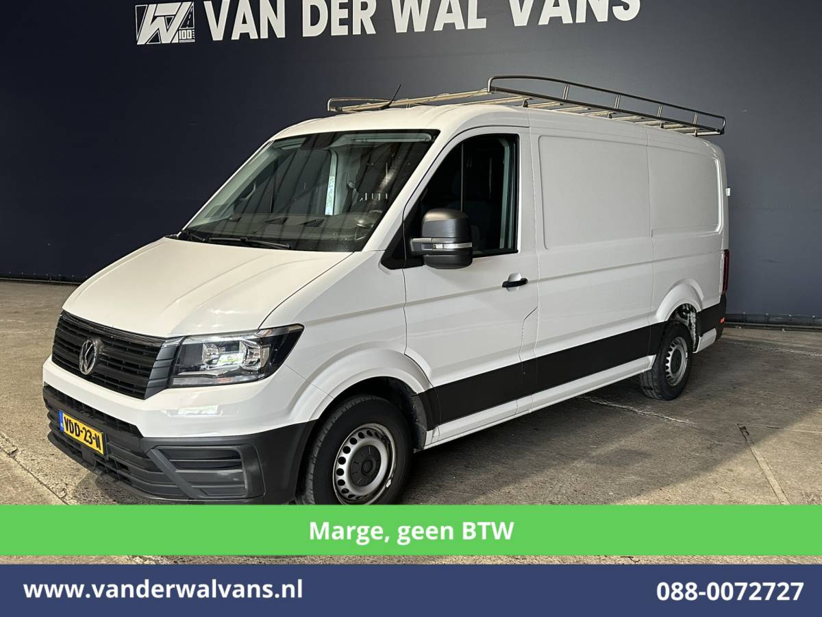 Volkswagen Crafter Volkswagen Crafter 2.0 TDI **MARGE, Geen BTW** L3H2 L2H1 Euro6 Airco | Imperiaal | Cruisecontrol Bijrijdersbank
