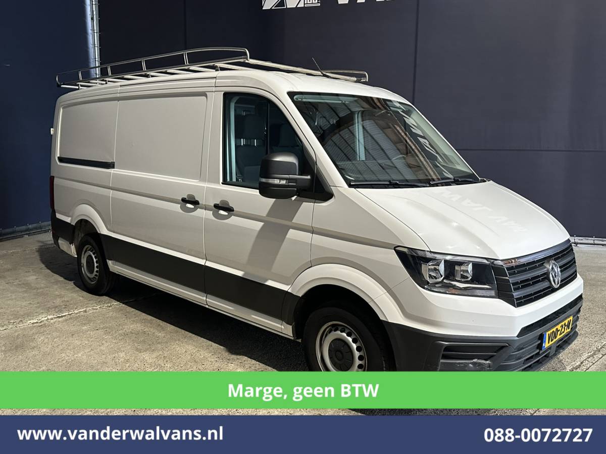 Volkswagen Crafter Volkswagen Crafter 2.0 TDI **MARGE, Geen BTW** L3H2 L2H1 Euro6 Airco | Imperiaal | Cruisecontrol Bijrijdersbank