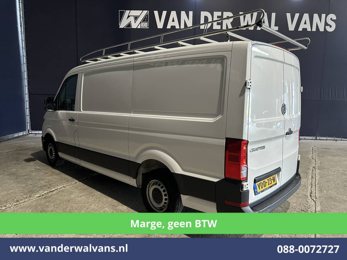 Volkswagen Crafter Volkswagen Crafter 2.0 TDI **MARGE, Geen BTW** L3H2 L2H1 Euro6 Airco | Imperiaal | Cruisecontrol Bijrijdersbank