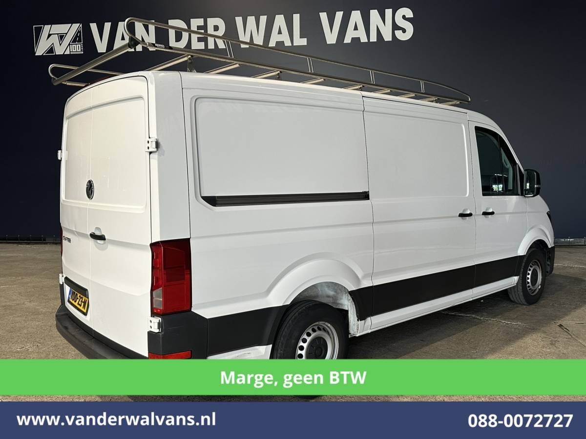Volkswagen Crafter Volkswagen Crafter 2.0 TDI **MARGE, Geen BTW** L3H2 L2H1 Euro6 Airco | Imperiaal | Cruisecontrol Bijrijdersbank