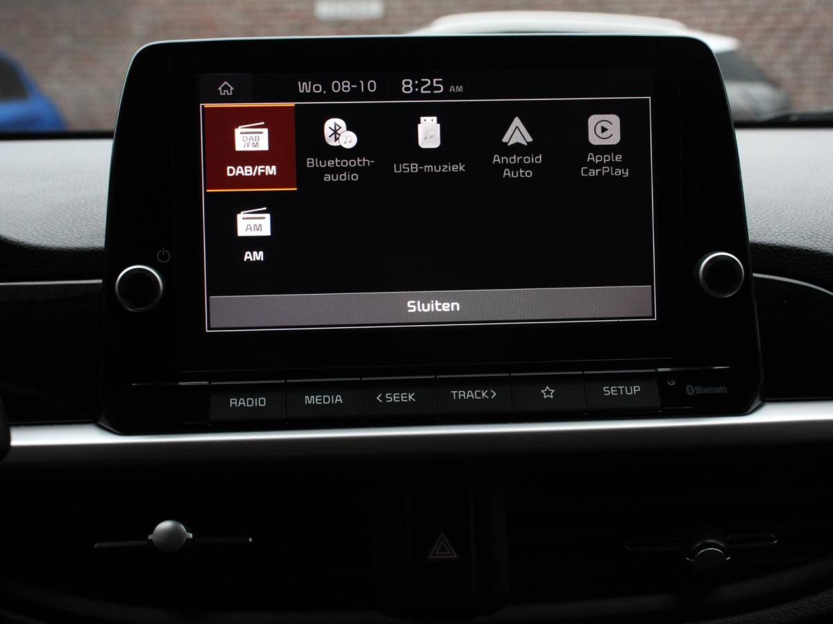 Kia Picanto Kia Picanto 1.0 DPi Automaat DynamicLine Navigatie Apple Carplay Android Auto Camera Airco DAB Lichtmetalen velgen Bluetooth
