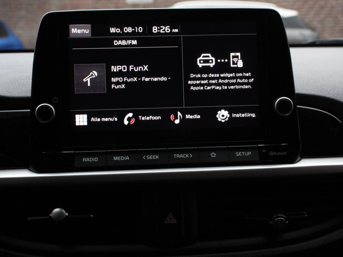 Kia Picanto Kia Picanto 1.0 DPi Automaat DynamicLine Navigatie Apple Carplay Android Auto Camera Airco DAB Lichtmetalen velgen Bluetooth