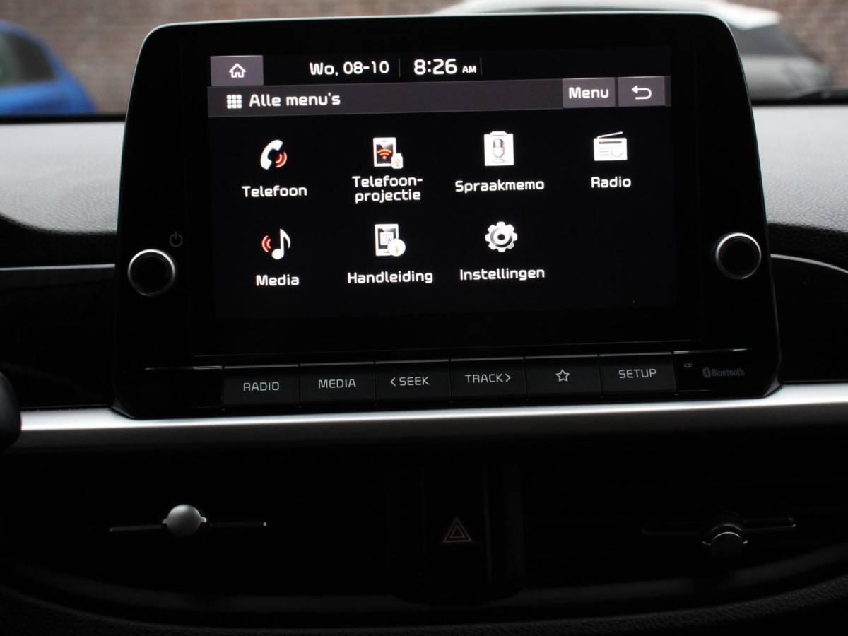 Kia Picanto Kia Picanto 1.0 DPi Automaat DynamicLine Navigatie Apple Carplay Android Auto Camera Airco DAB Lichtmetalen velgen Bluetooth