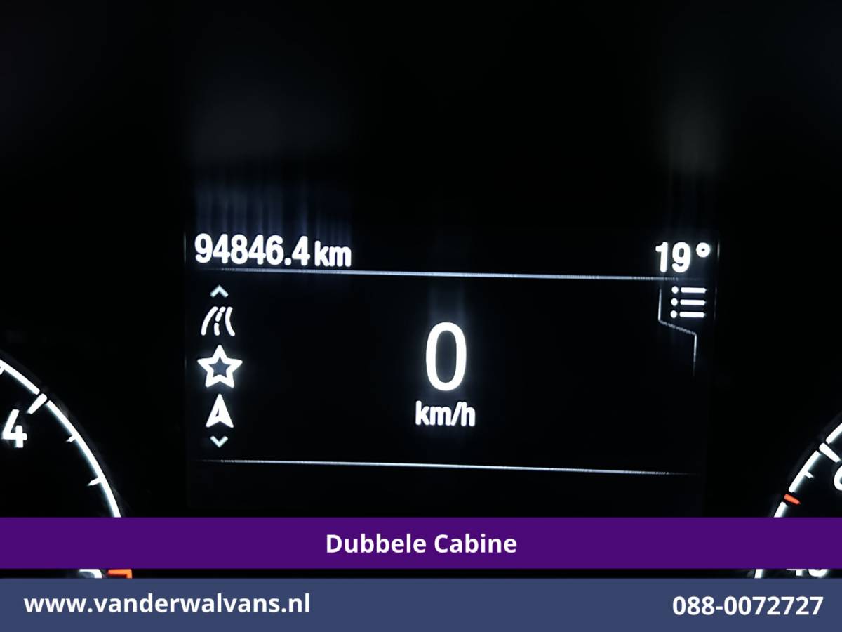 Ford Transit Custom Ford Transit Custom 2.0 TDCI 130pk L2H1 Dubbele Cabine Euro6 Airco | 6-Zits | Camera | Apple Carplay | Cruisecontrol Android Auto, Stoelverwarming, Parkeersensoren, Achterklep