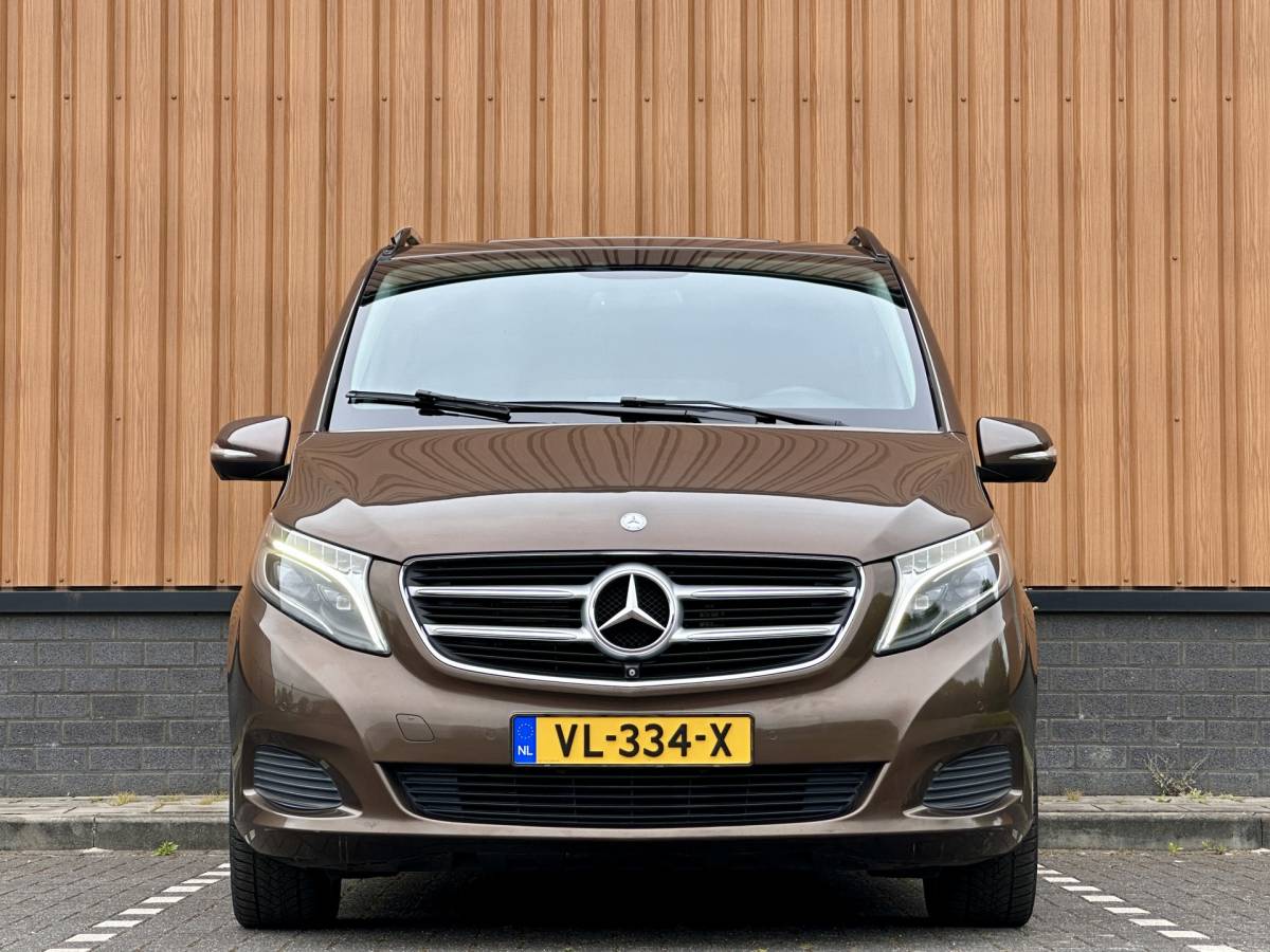 Mercedes-Benz V-Klasse Mercedes-Benz V-klasse 250 BlueTEC Lang DC Avantgarde Edition | Luchtvering | 5 Persoons | LED | Elektrische Schuifdeuren | Sfeerverlichting | Trekhaak | Airconditioning |