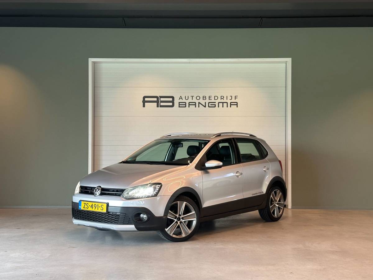 Volkswagen Polo Volkswagen Polo 1.2 TSI 16v AUTOMAAT 5-DRS CROSS|AIRCO|STOELVERWARMING|NAVIGATIE|CRUISECONTROL|LM-VELG|ALCANTARA|nwe APK+OH-BEURT