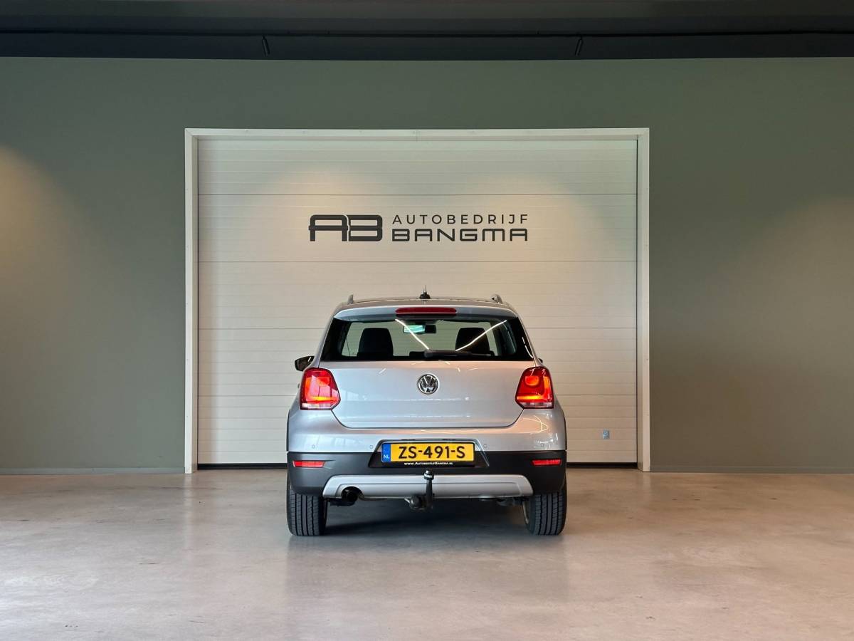 Volkswagen Polo Volkswagen Polo 1.2 TSI 16v AUTOMAAT 5-DRS CROSS|AIRCO|STOELVERWARMING|NAVIGATIE|CRUISECONTROL|LM-VELG|ALCANTARA|nwe APK+OH-BEURT
