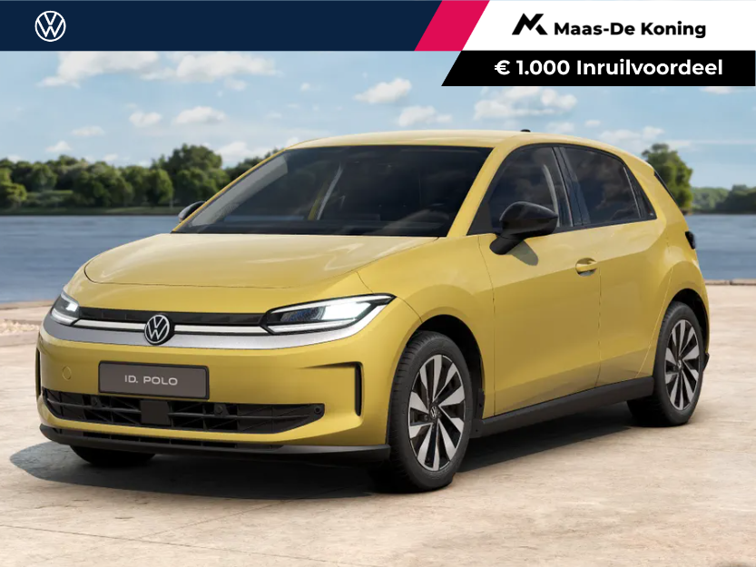 Volkswagen ID. Polo Volkswagen ID. Polo Life First Edition 52 kWh accu, 211 PK · Achteruitrijcamera · Voorstoelen en stuurwiel verwarmd ·