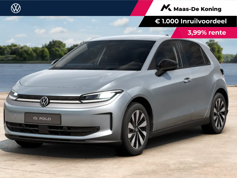Volkswagen ID. Polo Volkswagen ID. Polo Life First Edition 52 kWh accu, 211 PK · Achteruitrijcamera · Voorstoelen en stuurwiel verwarmd ·