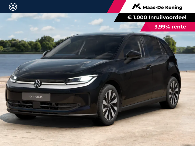Volkswagen ID. Polo Volkswagen ID. Polo Life First Edition 52 kWh accu, 211 PK · Achteruitrijcamera · Voorstoelen en stuurwiel verwarmd ·